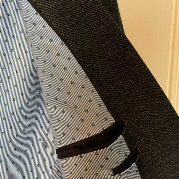 Johnston & Murphy Stretch Textured Knit Blazer - XL - Skull Design💀Lining - Picture 10 of 10